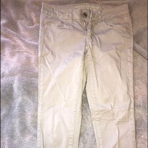 Two pairs of American Eagle khakis